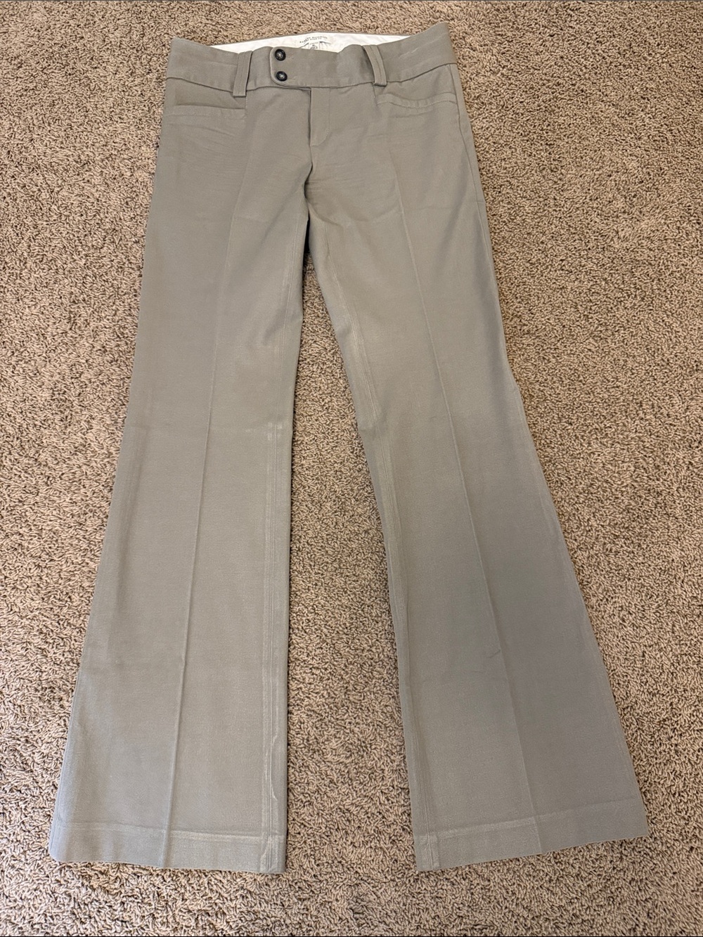 Banana Republic Tan Flare Dress Pants